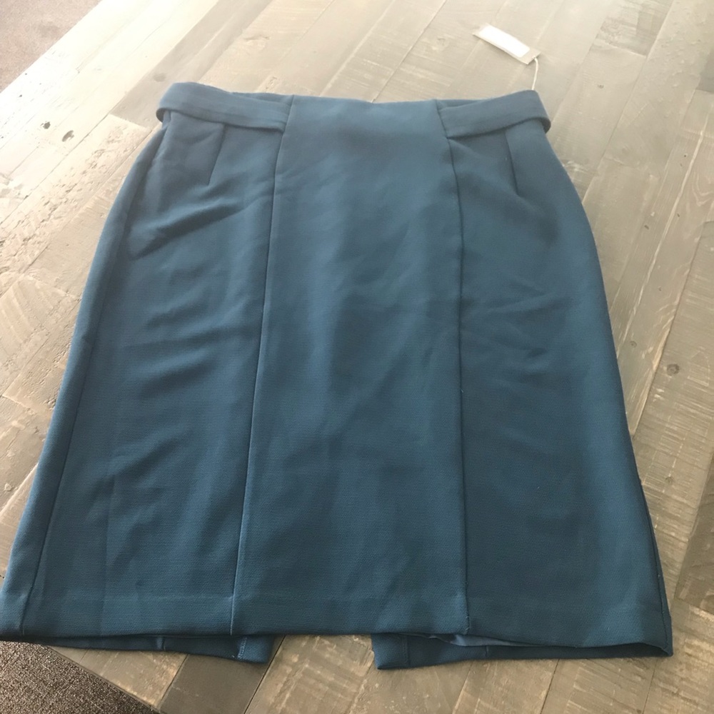 SOLD NWT NY & Co 20 Teal Pencil Skirt